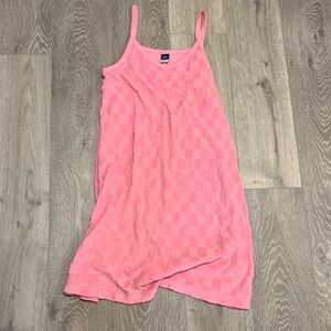New, Old Navy, swim cover-up/dress, pink checkered.